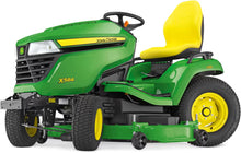 Laden Sie das Bild in den Galerie-Viewer, John Deere Rasentraktor X584 mit 122 cm Accel Deep Mähwerk
