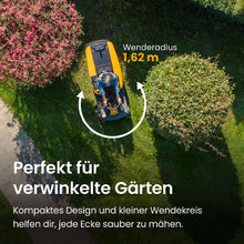 Laden Sie das Bild in den Galerie-Viewer, Stiga Akku-Aufsitzmäher Swift 372e mit 4 x 5 Ah Akkus und 1 x Ladegerät